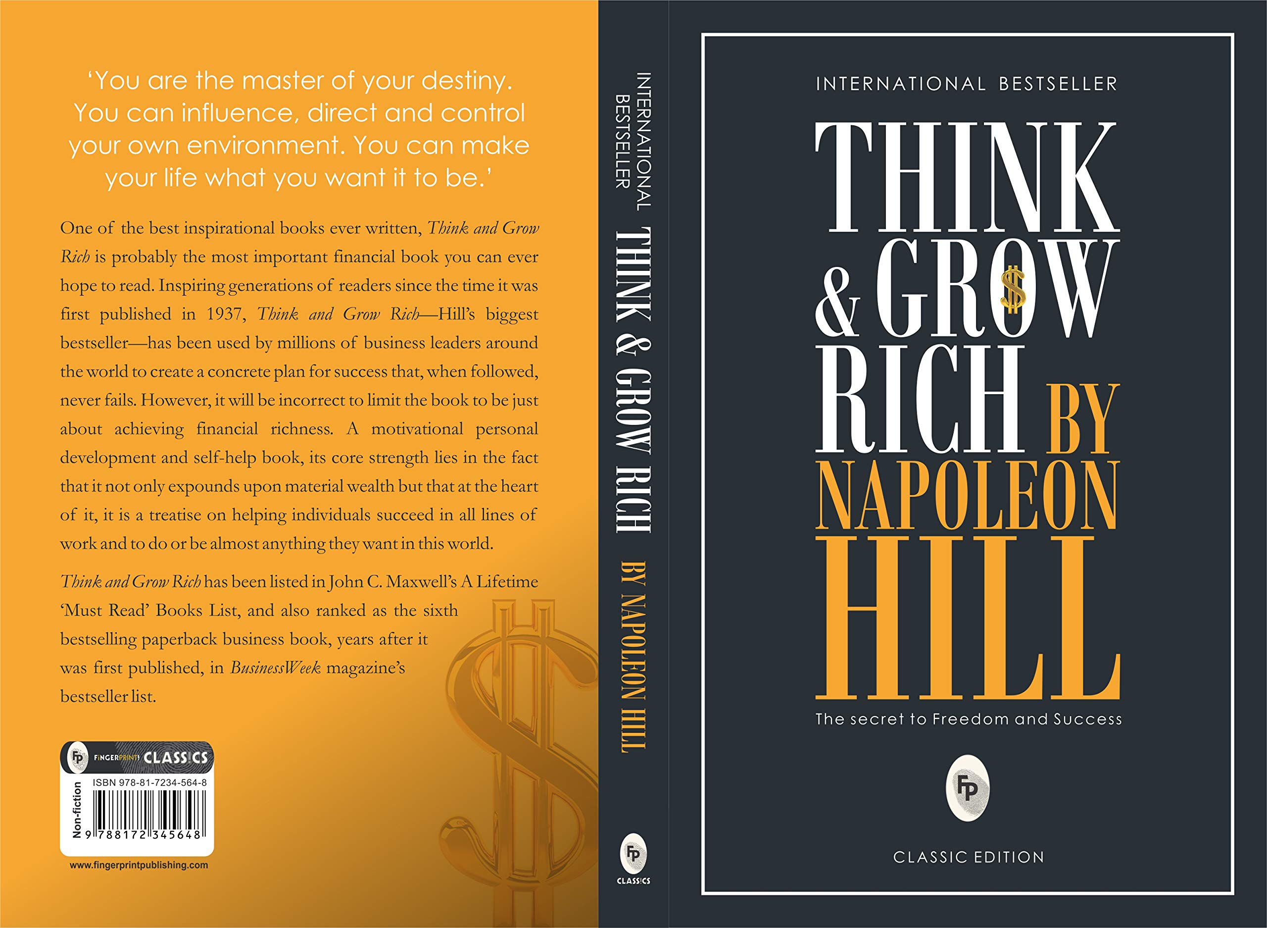 Think & Grow Rich By Napoleon Hill 